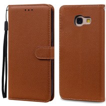 CASETIFY-ST 삼성 호환 갤럭시 A5 케이스 전화 A 5 510 520 A510F A520F 커버 Coque Fundas 쉘, [01] A5 A510 A510F, [04] Brown