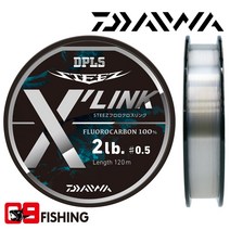 [09피싱]다이와 스티즈 플로로 X 링크 배스줄 낚시줄 카본라인, 16LB-120