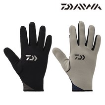 다이와 풀커버 2컷 방한장갑 낚시장갑 겨울 장갑 DG-8222W, 그레이 XL