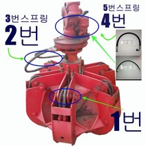 집게차 호스 7 종 류 유압호스 바가지 로터 고압호스 손가락호스, 1번호스