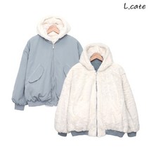 엘케이트 LCATE 여성 점퍼 LCR016 여자 리버시블 양면 무스탕