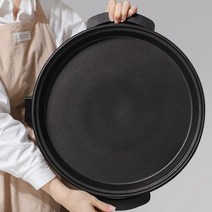 국산 대형 원형 전기후라이팬 전기그릴 가정용 굽는기계 업소용 잔치팬 명절 44%, 42cm 대형 팬