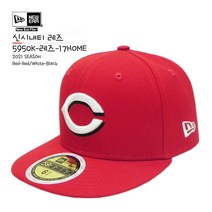 뉴에라 [슈즈네][정품] MLB 어센틱 신시내티 레즈 홈 어린이 야구모자 키즈 메이저리그 선수모자
