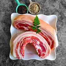 고기도매시장 덴마크 오겹살 통오겹 스테이크 캠핑용고기, 수육용 5cm 2kg