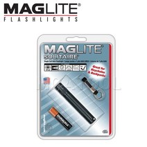 맥라이트K3A016A 검정 솔리테어 미니랜턴 라이트 후레쉬 손전등 MAGLITE 블러스트포장