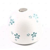 엔틱 나무컵 풍경 윈드벨 도어벨 냉장고자석 딸랑이 화이트