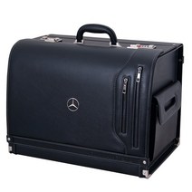 JOUMMABAGS 벤츠 가죽 트렁크정리함, 블랙A