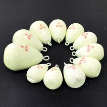 싸가지피싱 NSB 야광 봉돌, NSB 야광봉돌 40호(2개입), 1개