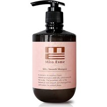 일본직발송 6. MISS ESME (미스 에스메) 실키 스무스 샴푸 300ML 아미노산 샴푸 식물 유래 헤어 케어 사라, 단품 샴푸_One Color, 단품 샴푸_One Color, 상세 설명 참조0