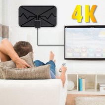 uhd안테나 지상파 안테나 위성안테나 새로운 디지털 tv 실내 증폭기 신호 부스터 50dbi 고 이득 hdtv 신호 수신기 4k tv x1j3, 없음