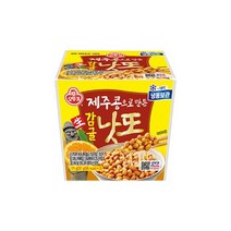 오뚜기 제주콩으로 만든 생감귤낫또 일본음식 간편식 건강식 171g 1세트, 25세트