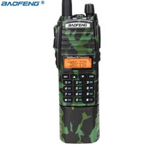 baofeng uv-82 camo 워키 토키 8watt 강력한 uhf vhf 듀얼 밴드 3800mah 10km 장거리 uv 82 사냥 하이킹 양방향 라디오, 라디오로