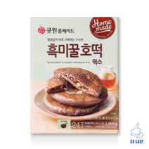 큐원 흑미 꿀호떡믹스 400g x 3입