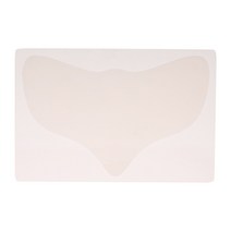 목세로주름 세로목주름 일일일팩 눈밑주름패치 목주름팩 실리콘팩 재사용 가능한 여성 스킨 케어 바디 가슴 주름 방지 패드의료용 컬러 등급 실리콘 하트 모양의 밤새 지 않는 패드, 07 빨간