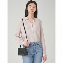 [빈폴레이디스] A라인 칼라 블라우스 라이트 핑크 BF2264O55Y
