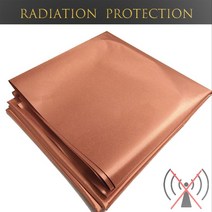 순수 구리 패브릭 차단 RFID/RF-EMF/EMI 보호 재료 차폐 신호 (WiFi 셀 블루투스 방사선) 감소, 중국, 길이 2미터