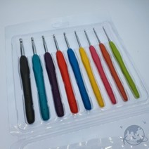 VEDANA 실리콘 코바늘 9종 뜨개도구