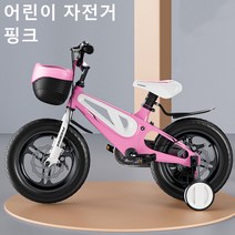 Dream 어린이 멋진 네발자전거 보조바퀴 패션선물 SYKB103, 16인치, 핑크