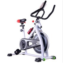 좌식 실내자전거 스핀 바이크 헬스 미니 실내 사일런트 사이클링 자전거 고정식 편안한, 상아