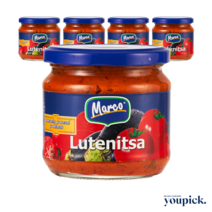 [유픽] Marco 마르코 루테닛사 불가리아 가정식 구운야채 토마토 소스, 5개 (360g x 5)