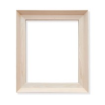 마라나타우드 편백나무 원목 사선올림액자 10호 국내제작 작품 전시회