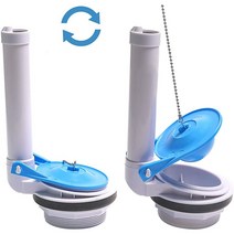 1 pc 3 인치 고무 배수 플러시 밸브 화장실 탱크 피팅 화장실 씰 워터 스톱 밸브 커버 욕실 플러시 수리 키트, 한개옵션0
