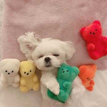 강아지 애착인형 하리보인형 5종세트, 그린