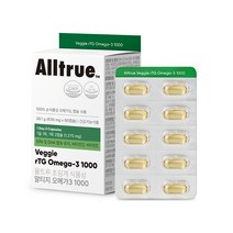 올트루 식물성 rTG 오메가3 1000 (635mg x 60캡슐), 올트루 rTG 오메가3 1000 1개 (60캡슐), 60캡슐