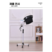 헤어 스팀기 두피 모발 관리 헤드스파 미스트 미용실 기계 두피 미스트 기 관리 미용, 220V 철제 발판(가열캡포함)