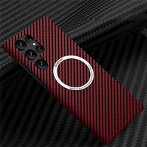 탄소 섬유 자기 맥세이프 자석 케이스 맥세이프 자석 s22 울트라 s21 플러스 s22ultra s22plus mac 안전 shockproof 커버 액세서리