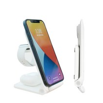 인썸 3 in 1 고속 무선충전기 애플워치용 ISM-WC01, 1개