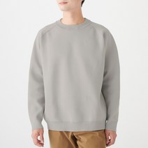 무인양품 MUJI 남성 튼튼한 니트 원단 크루넥 스웨터 M9AA028