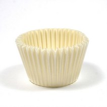 머핀컵(유산지/55mm)화이트 [약40장]