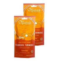 차임스 트랜퀼 강황 아답토젠 생강 츄 사탕 72g 2팩 Chimes Tranquil Turmeric Adaptogen Ginger Chews Candy