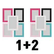 이케아 FISKBO 피스크보 액자 10x15cm 1+2 행사, 블루