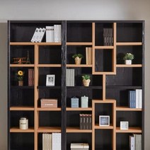 슬림책장 서재장 틈새책꽂이 H6262 세트 7colors 거실 공간분리 수납함, 아카시아화이트