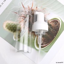 투명 공병 거품 생성 버블 펌핑 용기 150ml, 상세페이지 참조