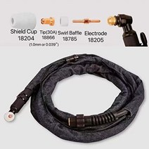 PT-31 플라즈마 커팅 건 케이블 포함 4M 핏 CUT50D 에어 플라즈마 커팅 건 4m(13피트) ESAB/L-TEC PT-31 JG-40 WSD-LG40 커팅 토치와 함께 사