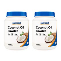 코코넛 오일 파우더 2lb 2병, 단품, 단품
