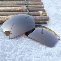 렌즈Ocean 편광 교체용 렌즈 호환-오클리 Flak Jacket OO9008-Options, Brown Polarized