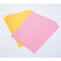 한지(가습기 만들기용), 노랑색