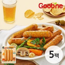굽네몰 굽네 에어프라이어용 탱글 치킨 후랑크 5팩, 01_탱글 치킨 후랑크_CF02/5팩