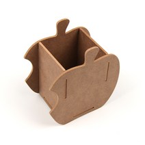 DIY 사과연필꽂이 MDF 나무 연필꽂이 DIY만들기소품