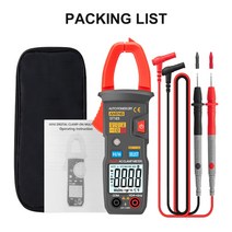 접지저항측정기 절연저항계 비접촉검진기 검정기 건전지잔량 검침기 aneng st183 6000 counts digital ac current clamp meter 600a 자동