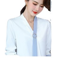 ANKRIC 정장 셔츠 전문 여성 바지 영국 바람 가을과 겨울 작업 정장 긴 소매 하이 엔드 체크 무늬 작은 정장 재킷