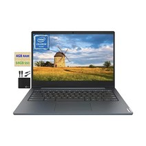 2022 최신 레노버 크롬북 14인치 노트북 컴퓨터 비즈니스 학생 인텔 Intel Celeron N4020 듀얼 코어 프로세서 최대 2.80GHz 4GB RAM 64GB eMMC
