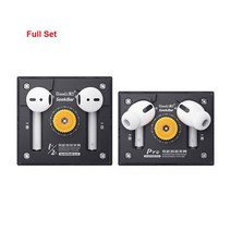 QianLi Earpods 수리 분해 정착물 에어팟 1/2 프로 헤드셋 배터리 제거 홀더 오픈 커버 클램프, [01] FULL SET