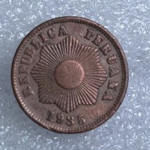 1935년 페루 좋은 상품 1센트 구동화 행운의 기념주화 외국주화 기념주화 행운의 상징 특이한 선물