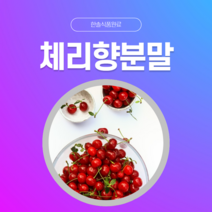 [한솔식품원료] 체리향분말 (Cherry Flavor powder) (분말 Type) [50g/100g/1kg/5kg/10kg], 100g