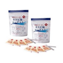 [최신유통기한 2023년 10월 24일] 하나마이 카스피해 유산균 종균 요거트 스타터 2세트 - 일본 공식 수입 정품 집에서 수제 요구르트 만들기, 2세트(=2팩), 1팩당 종균1.5g x 2스틱 + 콜라겐5g x 4포